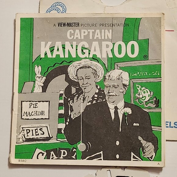 FUN VINTAGE Captain Kangaroo View Master Reels x 3 - Picture 2 of 7